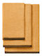 Beauty Home Σετ Πετσέτες Μπάνιου 3τμχ Art 3453 Ώχρα Βάρους 450gr/m²