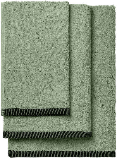 Beauty Home Set of Bath Towels 3 pcs Art 3454 3454SET Mint Weight 450gsm