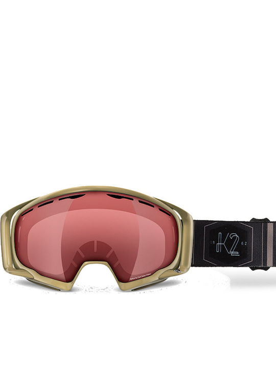 K2 Photophase Ski & Snowboard Goggles Adults with Mirror Lens