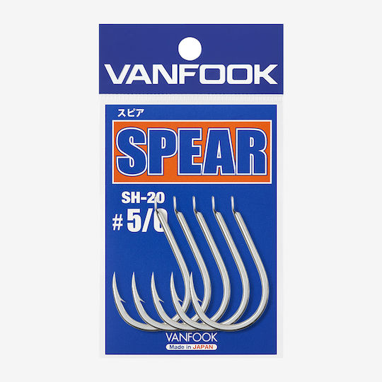 Vanfook Sh-20 Jigging Fishing Hooks Japan Anti-Corrosive 5/0