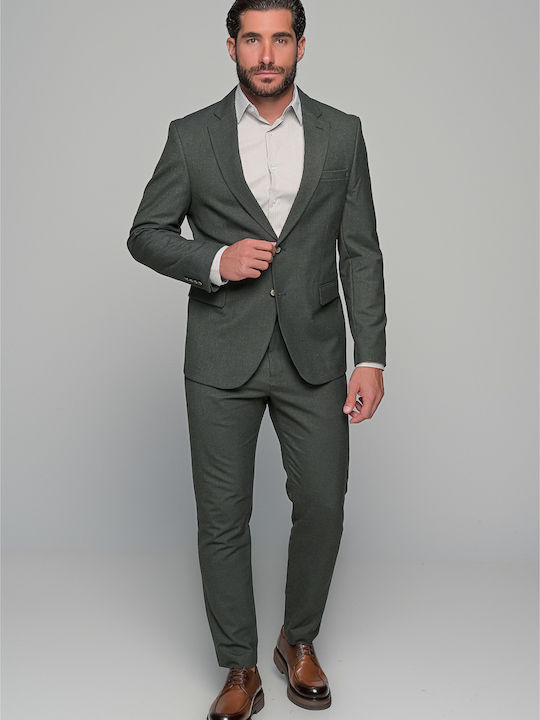 Ben Tailor Мъжки Костюм Khaki