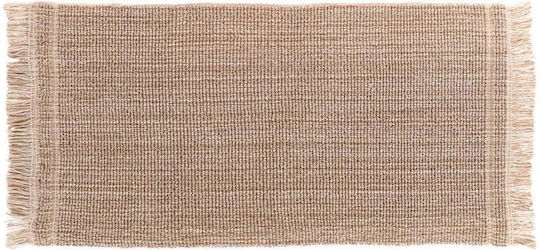 Atmosphera Bath Mat Cotton 71218165 Light brown 45x90cm