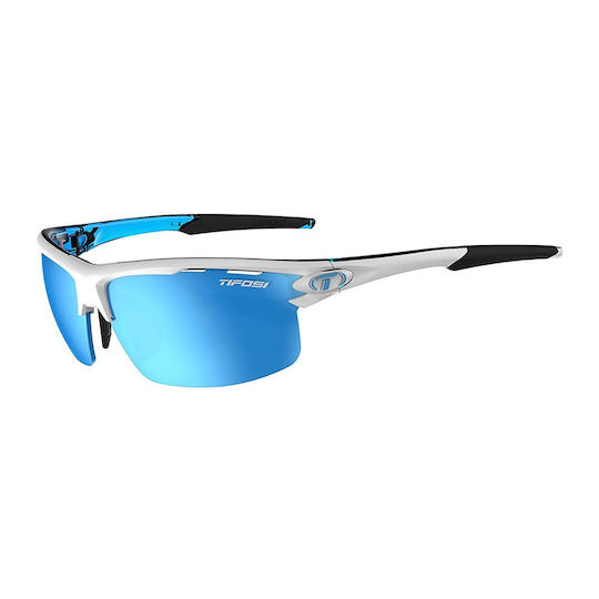Tifosi Cycling Glasses Rivet with White Frame & Transparent / Polarized / Photochromic Lenses