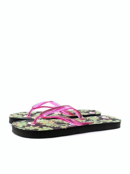 D.T. New York Flip Flops Μαύρα