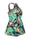 Maternity Swimwear Floral Black