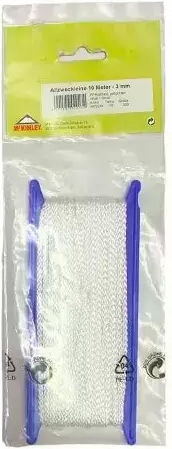 Universal Rope Mc Kinley 2000134 10-198 High Strength 10 M 3 Mm White