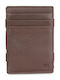 Essenziale Leather Men's Wallet Classic with RFID Brown
