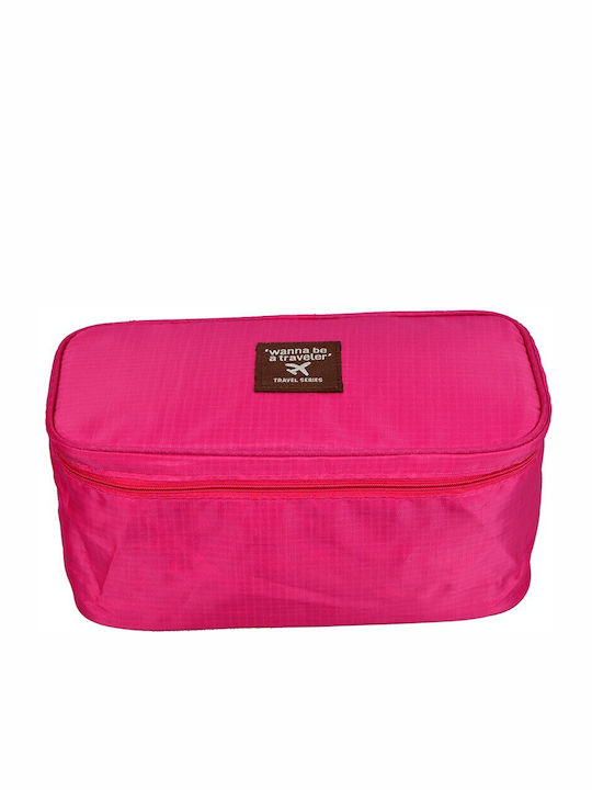 Toiletry Bag Travel 25x13x12cm Fuchsia