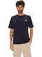 T-shirt Μπλε Σκούρο