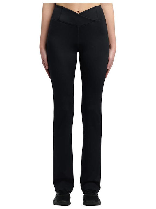 Training Women's Long High Waist Black Leggings
