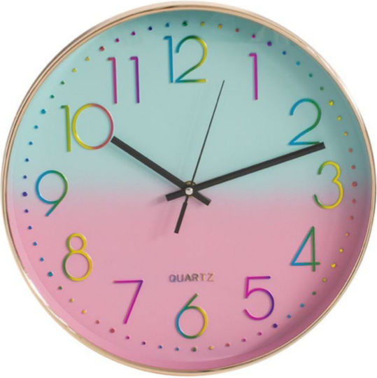 Wall Clock Silver