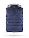 Sleeveless Jacket Blue