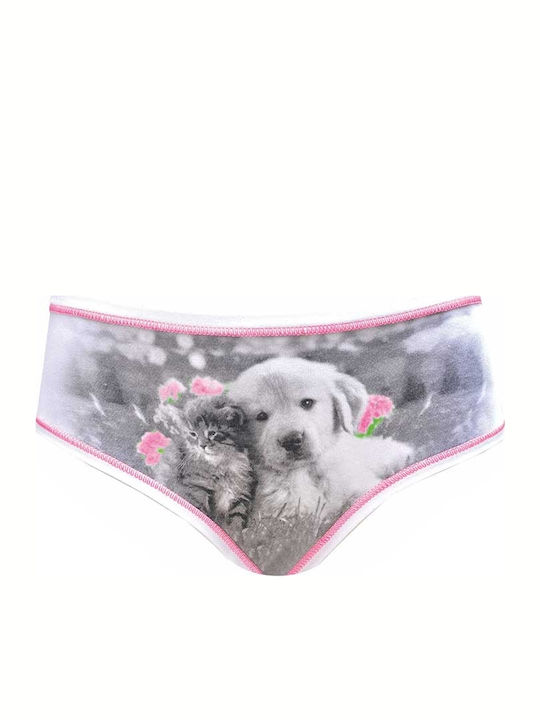 Jadea Kinder-Slip Fluo pink