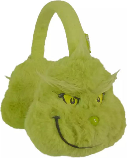 Lazerbuilt Grinch Plush Fără fir Bluetooth Pentru copii Over Ear Căști Verzi