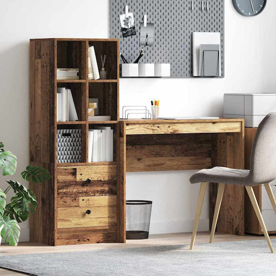 Desk Wooden Old Wood 90x40x76cm