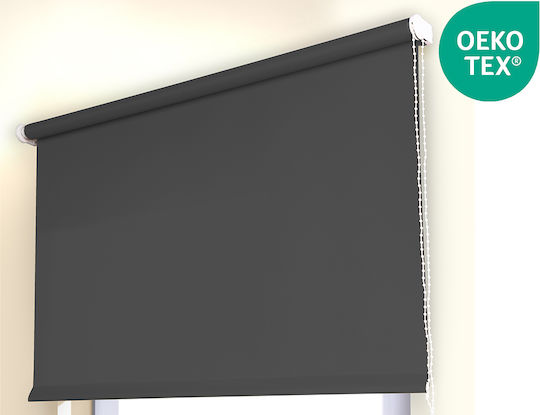 Central Home Ρόλερ Σκίασης Μερικής Συσκότισης Γκρι Π230xΥ140εκ.