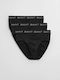 Herren Slips Black 3Packung