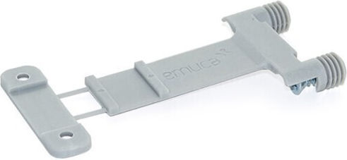 Emuca Lokbox 3002621 Gray Front Bottom Stabilizer Connector