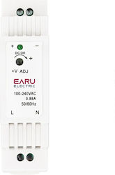 Earu DIN Rail Power Supply 15W