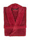Naf Naf Bonjour Bathrobe Deep Red