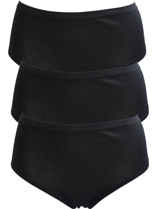 Aelia Anna Slip 3Pack Μαύρη