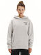 Women's Sweatshirt Hooded Gray
