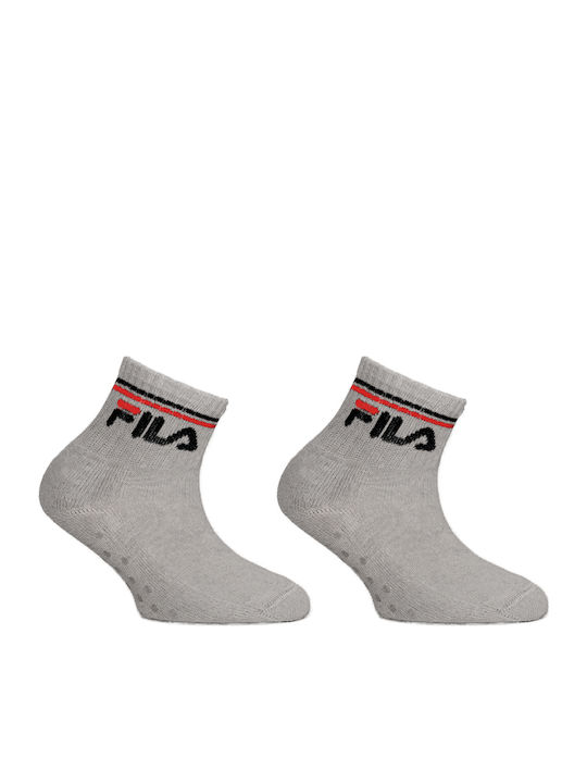 FILA Παιδικές Κάλτσες Αθλητικές Γκρι 2 Ζευγάρια