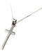 Amalfi Accessories Kreuz aus Silber mit Kette
