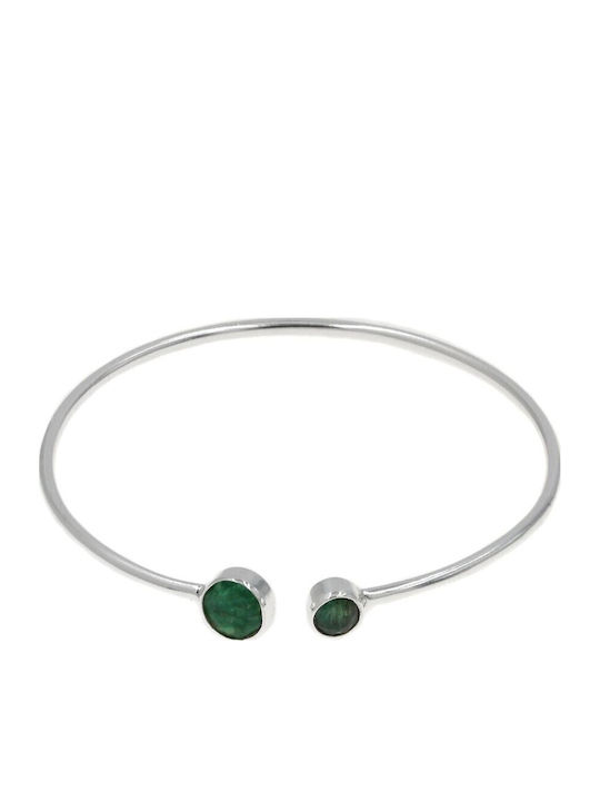 Amalfi Accessories Damen Armband Handschellen aus Silber