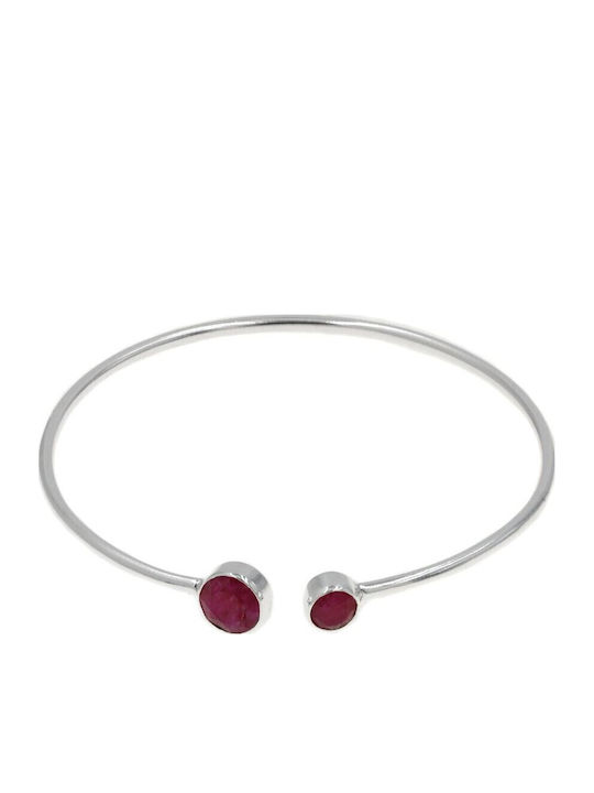 Amalfi Accessories Women's Bracelet Handcuffs made of Silver