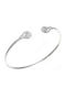 Amalfi Accessories Women's Bracelet Handcuffs made of Silver