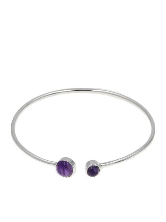 Amalfi Accessories Women's Bracelet Handcuffs made of Silver