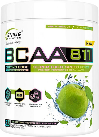 Genius Nutrition Bcaa 8:1:1 400гр Зелена ябълка