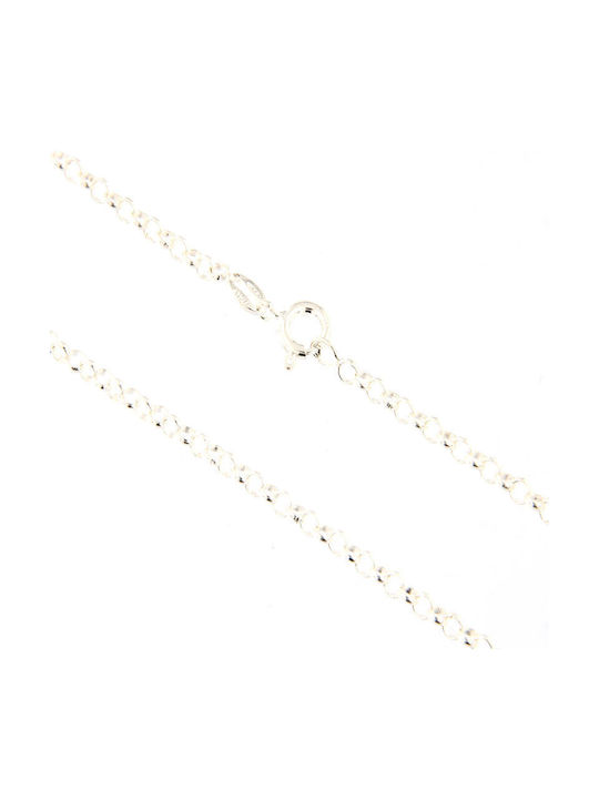 925forever Silver Chain Neck Thin Thickness 2.4mm and Length 40cm