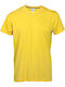 Kprime Men's Short Sleeve Promotional T-Shirt Yellow