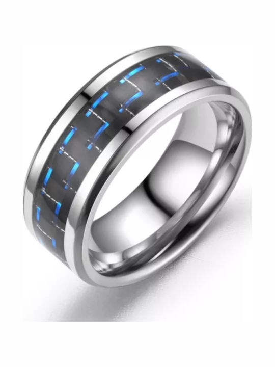 Amalfi Accessories Herren Ring aus Stahl