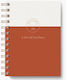 Diary Adbook Daily 2026 12x17cm Spiral Bronze H...