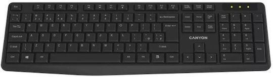 Canyon KB-W01 Fără fir Bluetooth Doar tastatura Engleză US