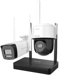 Hikvision Überwachungssystem 2 Kameras Drahtlosen Kameras IP 3MP Hikvision Überwachungssystem 2 Kameras Drahtlosen Kameras IP 3MP