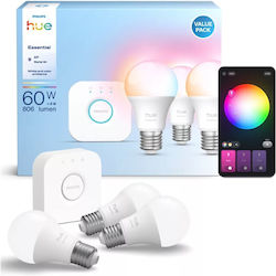 Philips Hue White & Color Ambiance Starter Kit Smart Kit Συμβατό με Hue Bridge