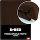Drbed Schutzauflage King Size mit Rock Braun 180x200cm