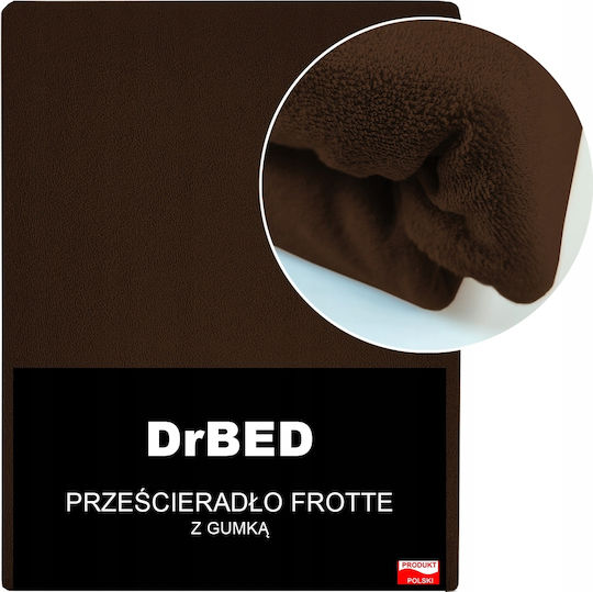 Drbed Schutzauflage King Size mit Rock Braun 180x200cm