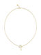 Guess Necklace with design Heart from Gold Plated Steel