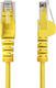 StarTech U/UTP Cat.6 (Gigabit) Καλώδιο Δικτύου Ethernet 2m Κίτρινο