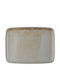 Fine Serving Platter Rectangular made of Porcelain Beige