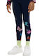 Kids Legging Long Navy Stickers