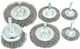 Set Perii De Sârmă Din Oțel Inoxidabil Pentru Burghiu 6 Bucăți V05260 Verke