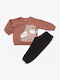 Kids Sweatpants Set Paprica 2pcs