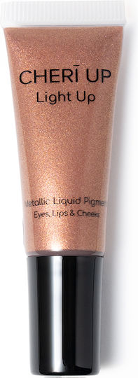 CheriUp Light Up Σκιά Ματιών Matte σε Υγρή Μορφή Rose Light Metallic 10ml