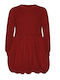 Children's Dress Long Sleeve Red